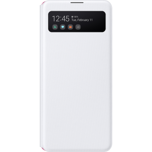 Folio S View Cover Blanc pour Samsung G A41 Samsung
