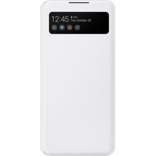 Folio S View Cover Blanc pour Samsung G A42 5G Samsung