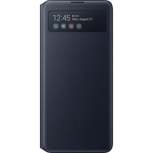 Folio S View Cover Noir pour Samsung G Note 10 Lite Samsung
