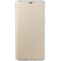 Etui folio Neon Samsung EF-FA530PF doré pour Galaxy A8 A530 2018