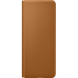 Folio en Cuir pour Samsung G Z Fold 3 Marron Samsung