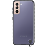 Coque Renforcée Clear Protective Contour Noir pour Samsung G S21 5G Samsung
