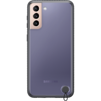 Coque Renforcée Clear Protective Contour Noir pour Samsung G S21+ 5G Samsung