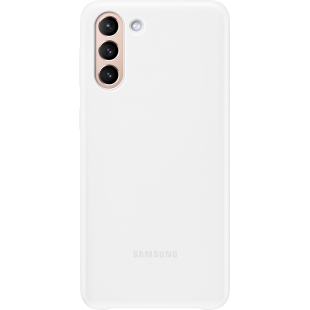 Coque avec affichage LED Blanc pour Samsung G S21+ 5G Samsung