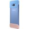Coque Pop Cover Samsung EF-MG955CL transparente et bleue pour Galaxy S8 + 