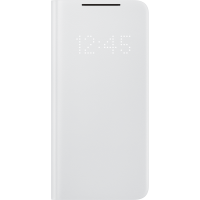 Folio LED View Cover Gris Clair pour Samsung G S21 5G Samsung