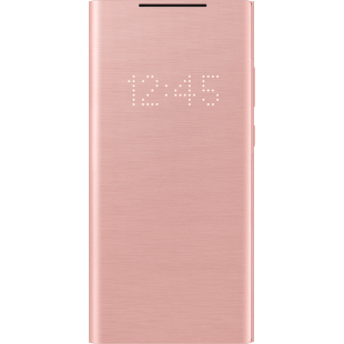 Folio LED View Cover Or Rose pour Samsung G Note 20 Samsung