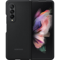 Coque Silicone Noire pour Samsung G Z Fold 3 Samsung