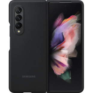 Coque Silicone Noire pour Samsung G Z Fold 3 Samsung