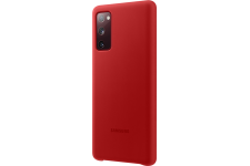 Coque Silicone Rouge pour Samsung G S20FE Samsung
