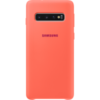 Coque semi-rigide rose Samsung EF-PG973TH pour Galaxy S10 G973