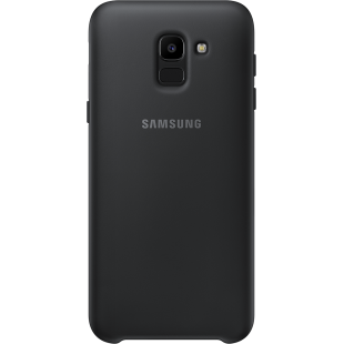 Coque rigide Samsung noire EF-PJ600CB pour Galaxy J6 J600 2018 Protège l'arrière