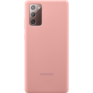Coque Silicone Or Rose pour Samsung G Note 20 Samsung