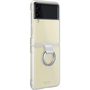 Coque Samsung G Z Flip 3 avec anneau Transparente Samsung