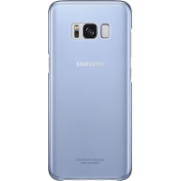 Coque souple Samsung EF-QG955CL bleue transparente pour Samsung Galaxy S8 + G955