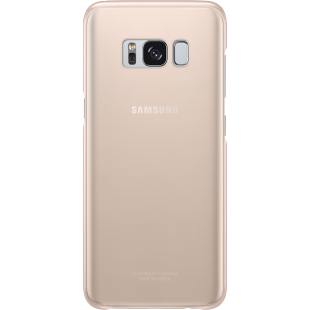 Coque souple Samsung EF-QG955CP rose transparente pour Samsung Galaxy S8 + G955