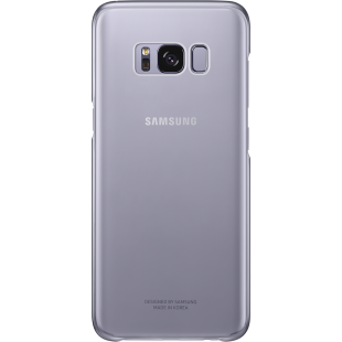 Coque souple Samsung EF-QG955CV lavande transparente pour Samsung Galaxy S8 +