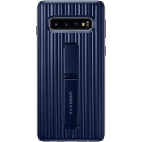 Coque Renforcée fonction Stand Noire pour Samsung G S10 Samsung