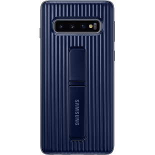 Coque Renforcée fonction Stand Noire pour Samsung G S10 Samsung