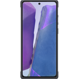 Coque Renforcée fonction Stand Argent pour Samsung G Note 20 Samsung
