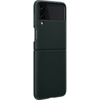 Coque en Cuir pour Samsung G Z Flip 3 Verte Samsung