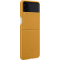 Coque en Cuir pour Samsung G Z Flip 3 Moutarde Samsung