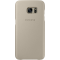 Coque rigide en cuir beige Samsung EF-VG935LU pour Galaxy S7 Edge G935
