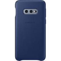 Coque en Cuir pour Samsung G S10E Bleue marine Samsung