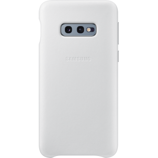 Coque rigide en cuir blanc Samsung EF-VG970LW pour Galaxy S10e G970