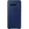 Coque en Cuir pour Samsung G S10 Bleue marine Samsung