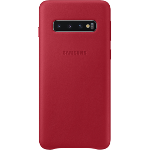 Coque en Cuir pour Samsung G S10 Bordeaux Samsung