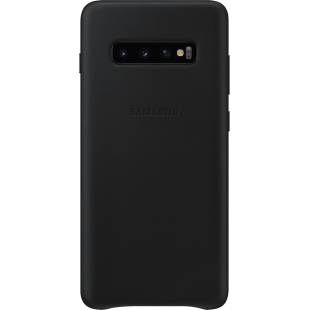 Coque en Cuir pour Samsung G S10 Plus Noire Samsung