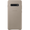 Coque en Cuir pour Samsung G S10 Plus Grise Samsung