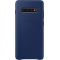 Coque en Cuir pour Samsung G S10 Plus Bleue marine Samsung