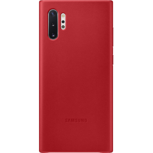 Coque rigide en cuir rouge Samsung pour Galaxy Note10+ N975