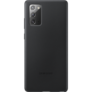 Coque en Cuir pour Samsung G Note 20 Noire Samsung
