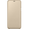 Etui à rabat Samsung EF-WA605CF doré pour Galaxy A6+ A605 2018