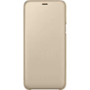 Etui à rabat Samsung EF-WA605CF doré pour Galaxy A6+ A605 2018