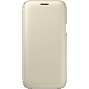 Etui à rabat Samsung EF-WJ530CF doré pour Galaxy J5 J530 2017
