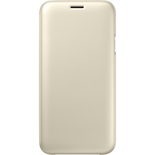 Etui à rabat Samsung EF-WJ730CF doré pour Galaxy J7 J730 2017
