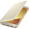 Etui à rabat Samsung EF-WJ730CF doré pour Galaxy J7 J730 2017