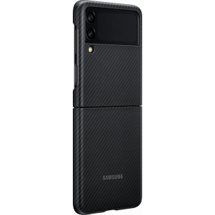 Coque Aramid Fonction stand Noire pour Samsung G Z Flip 3 Samsung