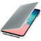 Etui à rabat Clear View Cover Samsung EF-ZG970CW blanc pour Samsung Galaxy S10e 