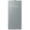 Etui à rabat Clear View Cover Samsung EF-ZG970CW blanc pour Samsung Galaxy S10e 