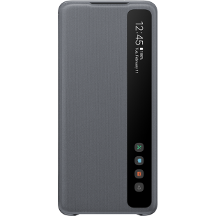 Folio Clear View Cover Gris pour Samsung G S20+ Samsung