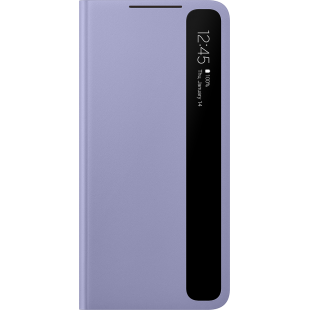 Folio Clear View Cover Violet pour Samsung G S21+ 5G Samsung