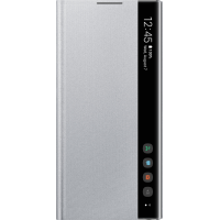 Folio Clear View Cover Argent pour Samsung G Note 10 Samsung