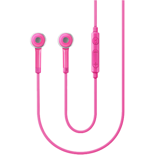 Kit piéton Filaire Jack 3.5mm3 boutons Rose Samsung