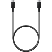 Câble USB C/USB C 1,5 m 3A Noir Samsung