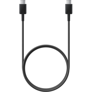 Câble USB C/USB C 1,5 m 3A Noir Samsung